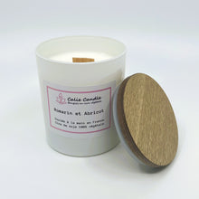 Charger l'image dans la galerie, BOUGIE ROMARIN ET ABRICOT CIRE VÉGÉTALE PARFUM DE GRASSE 200G