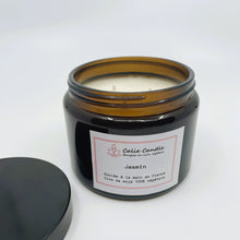 Charger l'image dans la galerie, BOUGIE JASMIN CIRE VÉGÉTALE PARFUM DE GRASSE 400G