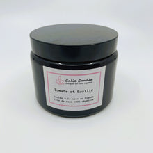 Charger l'image dans la galerie, BOUGIE TOMATE ET BASILIC CIRE VÉGÉTALE PARFUM DE GRASSE 400G