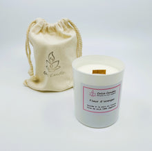 Charger l'image dans la galerie, BOUGIE FLEUR D'ORANGER CIRE VÉGÉTALE PARFUM DE GRASSE 200G