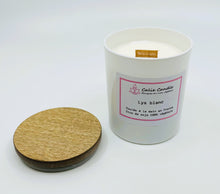 Charger l'image dans la galerie, BOUGIE LYS BLANC CIRE VÉGÉTALE PARFUM DE GRASSE 200G