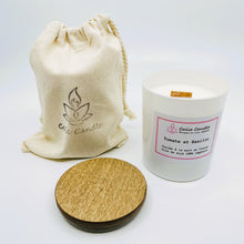 Charger l'image dans la galerie, BOUGIE TOMATE ET BASILIC CIRE VÉGÉTALE PARFUM DE GRASSE 200G